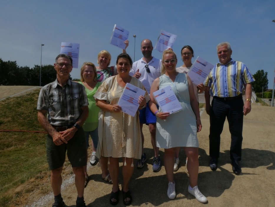 geslaagden ehbo vereniging wilnis en uwtc