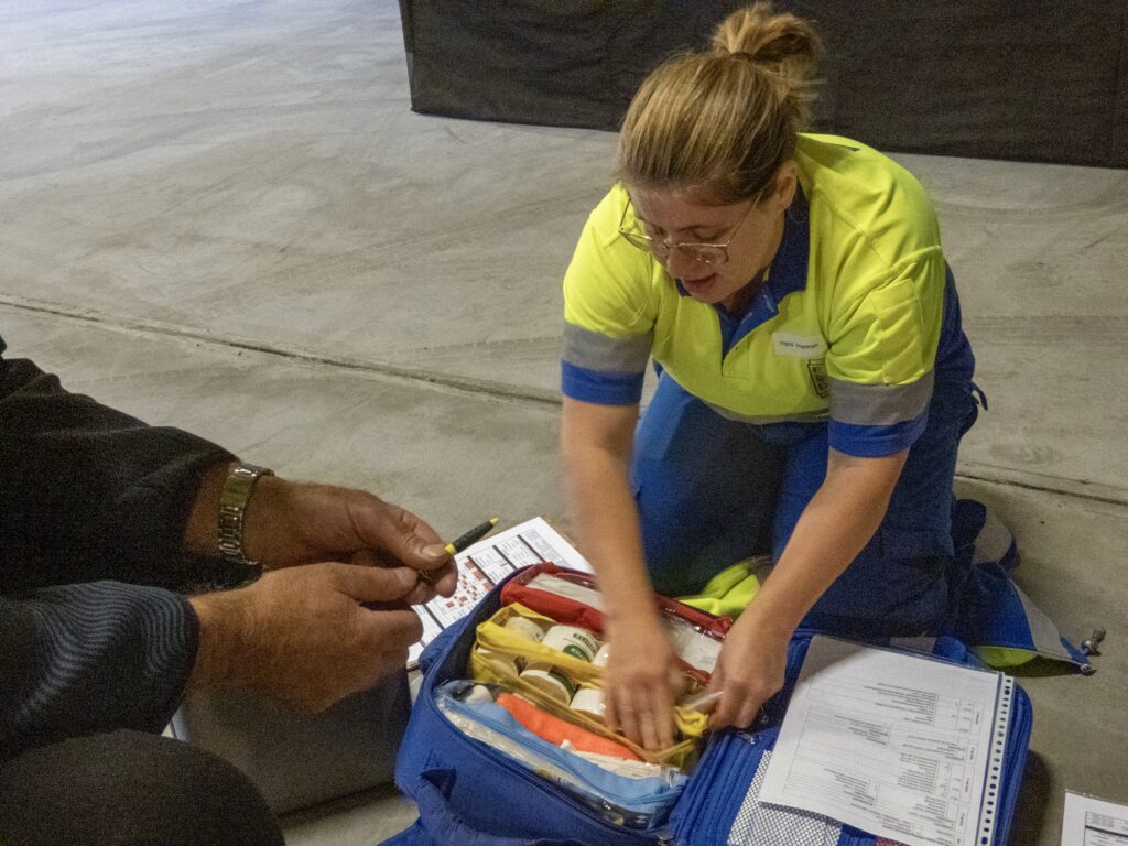 Inspectie EHBO tas